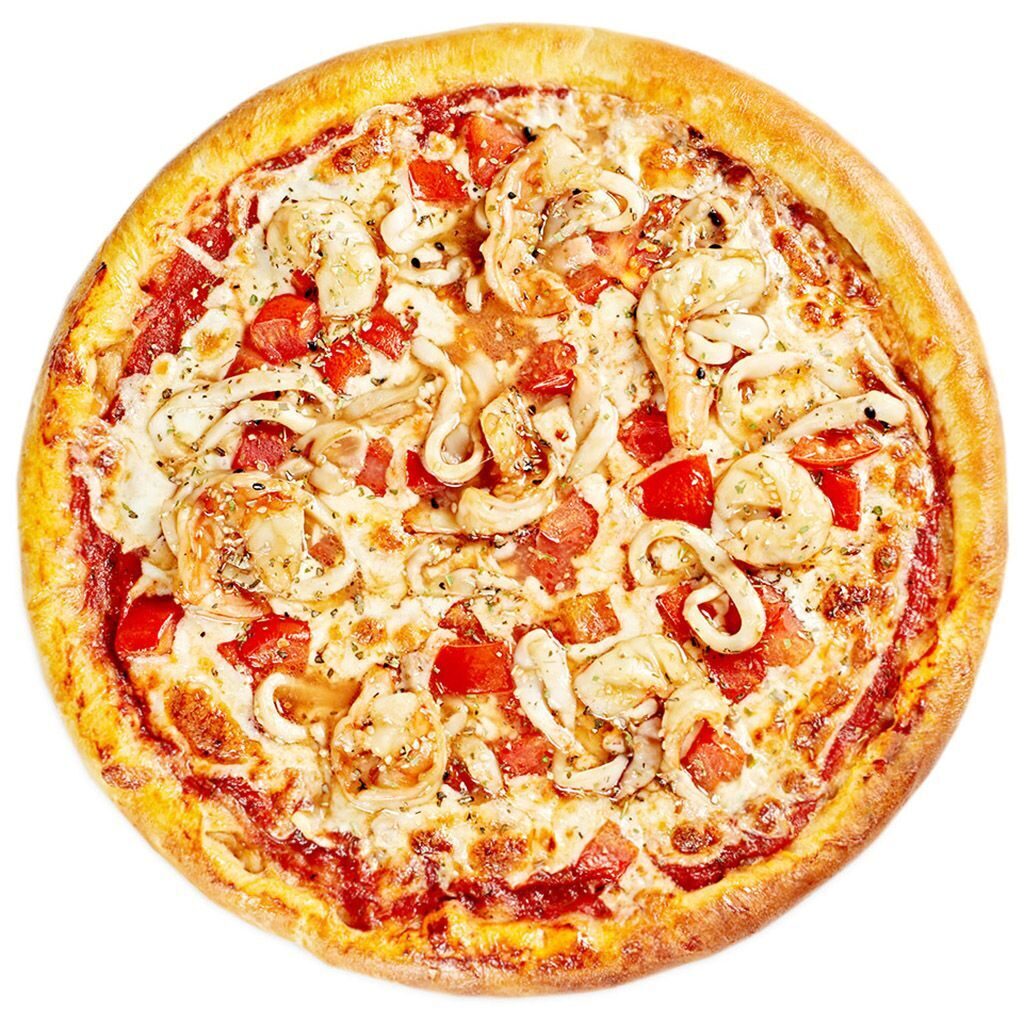 пицца с креветками фото